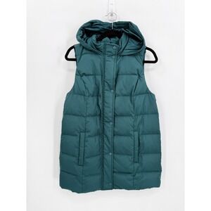 J. Jill Teal Puffer Vest